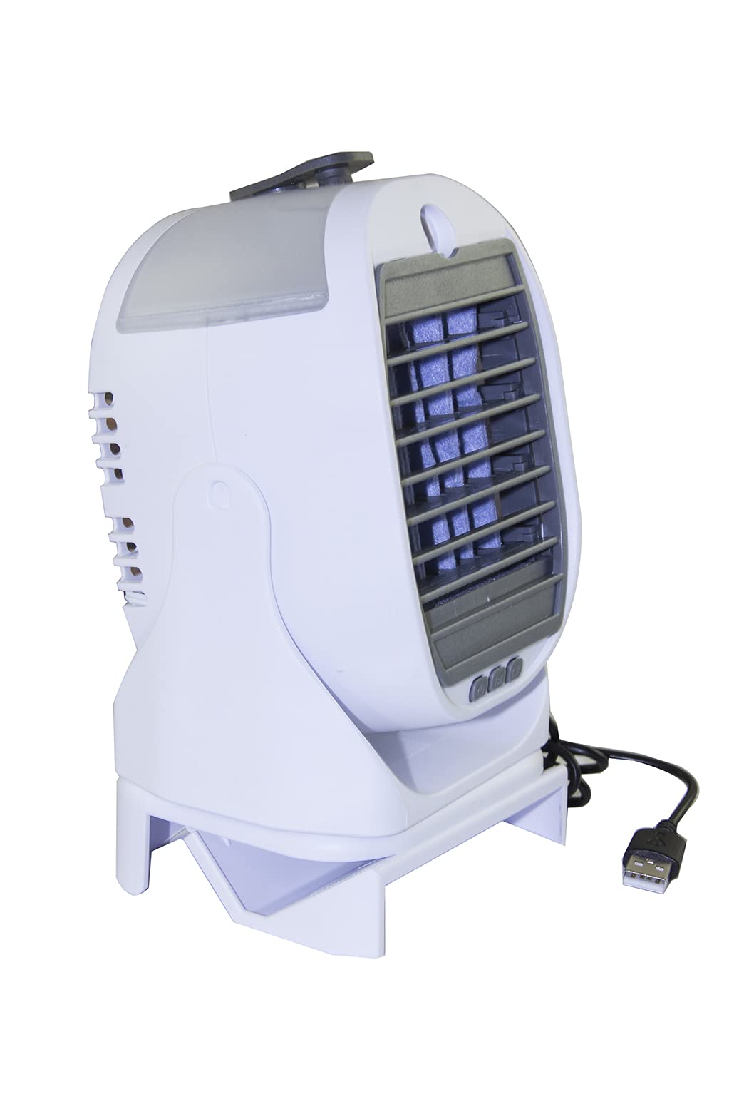 Freon Fan 2in1 Air Cooler 360 Digree Rotate Mini Conditioner white-gray مكيف هواء صغير دوار 360 درجة 2 في 1 مروحة من فريون - ابيض ورمادي Freon Fan 2in1 Air Cooler 360 Digree Rotate Mini Conditioner white-gray مكيف هواء صغير دوار 360 درجة 2 في 1 مروحة من فريون - ابيض ورمادي